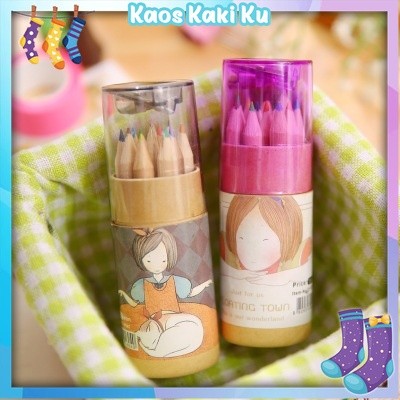 

Pensil Warna Dan Peraut Pensil Warna Set 12 Warna