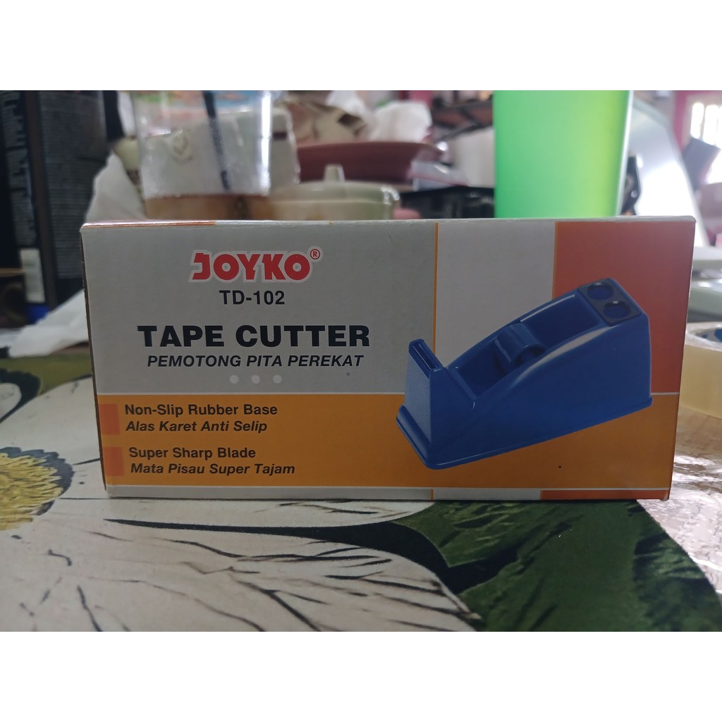 

tape dispenser selotip isolasi kecil TD102 joyko