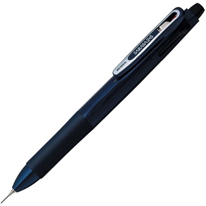 

[Best Seller] Zebra Sarasa Multi 2+S Multi Function Gel Pen Mechanical Pencil 0.5mm - Navy