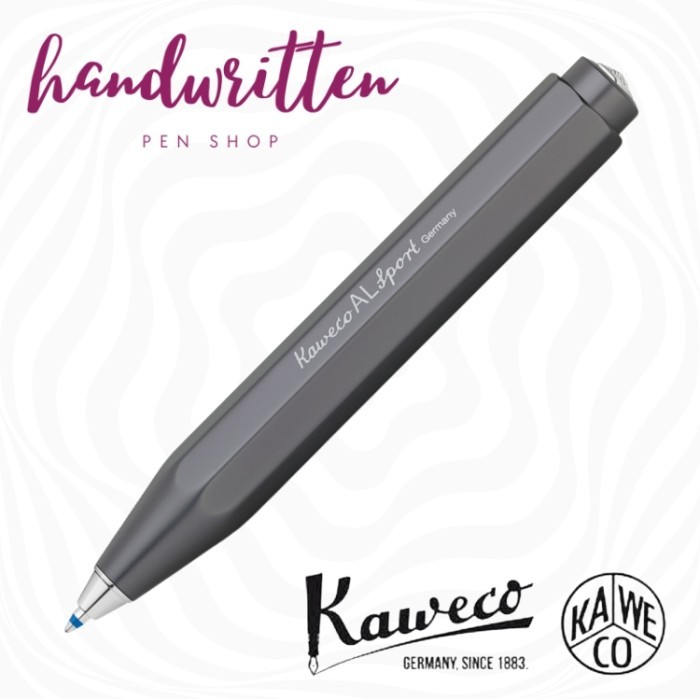 

[Best Seller] KAWECO Sport AL Ballpoint Pen / Pulpen - Anthracite BP