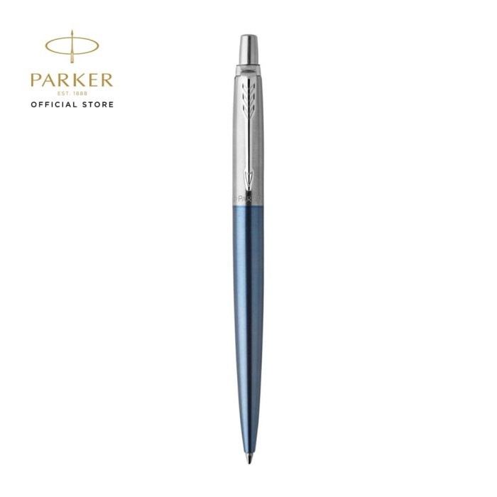 

[New Arrival]Promo Parker Jotter Waterloo Blue Ballpoint - Tanpa Grafir