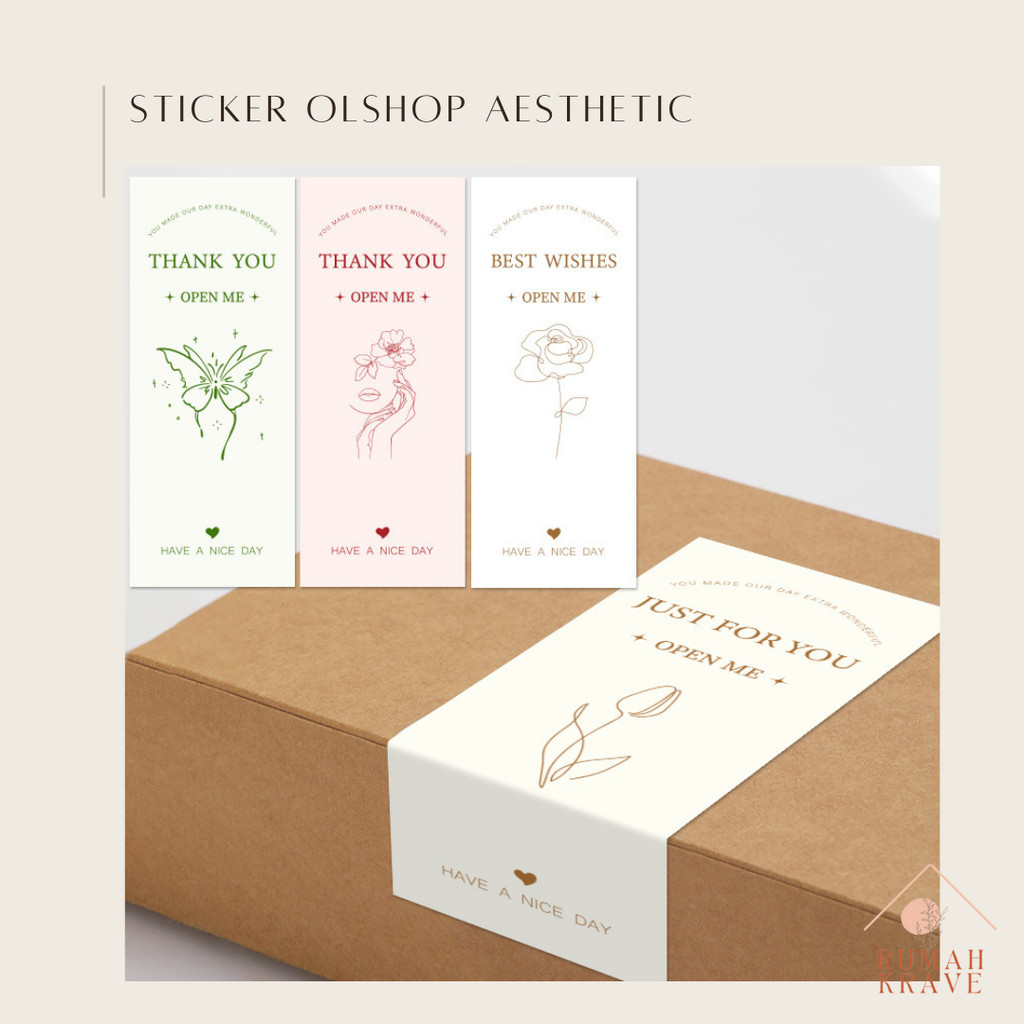 

RUMAH KRAVE - Sticker Olshop Aesthetic Estetik