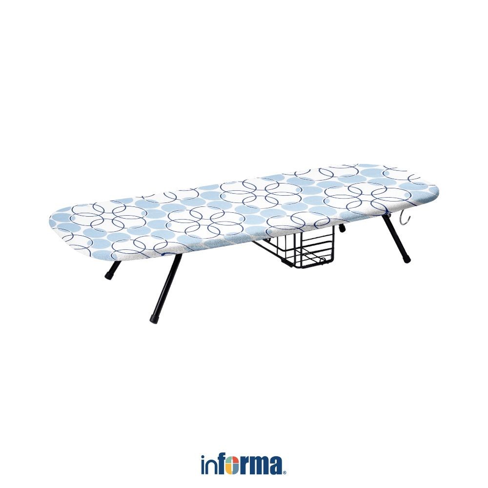 Informa Livia Meja Setrika Lipat Papan Setrikaan Alas Tempat Setrika Ironing Board Perlengkapan Ruma