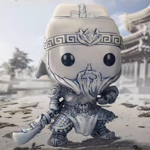 ORIGINAL Funko Pop Asia Guan Yu Blue Porcelain Legend Three Kingdoms