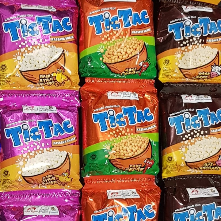 

TICTAC TIC TAC PILUS RENCENG ISI 10 - SNACK RINGAN JAJAN TERMURAH