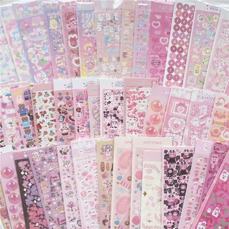 

Random Sticker Pack Laser Decorative Kawaii Album Stickers Korean Stationery DIY Material
