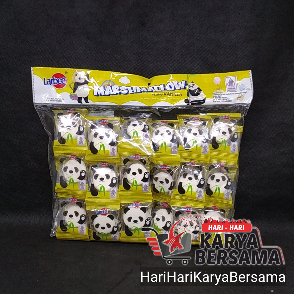 

MAKANAN RINGAN LARBEE MARSHMALLOW FILLING VANILLA 245GR