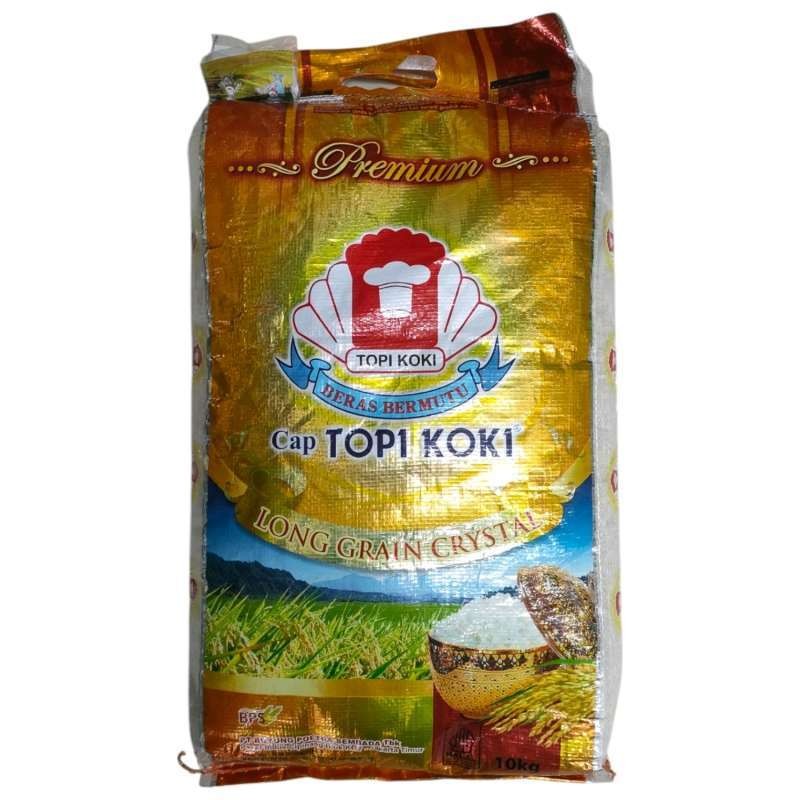 

Topi Koki Beras Premium Long Grain Crystal 10 kg