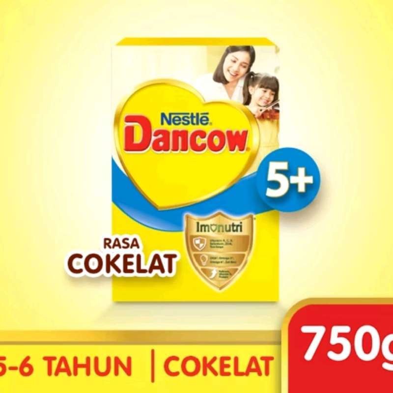 

Nestle Dancow 5+ Imunutri Cokelat 750 gr