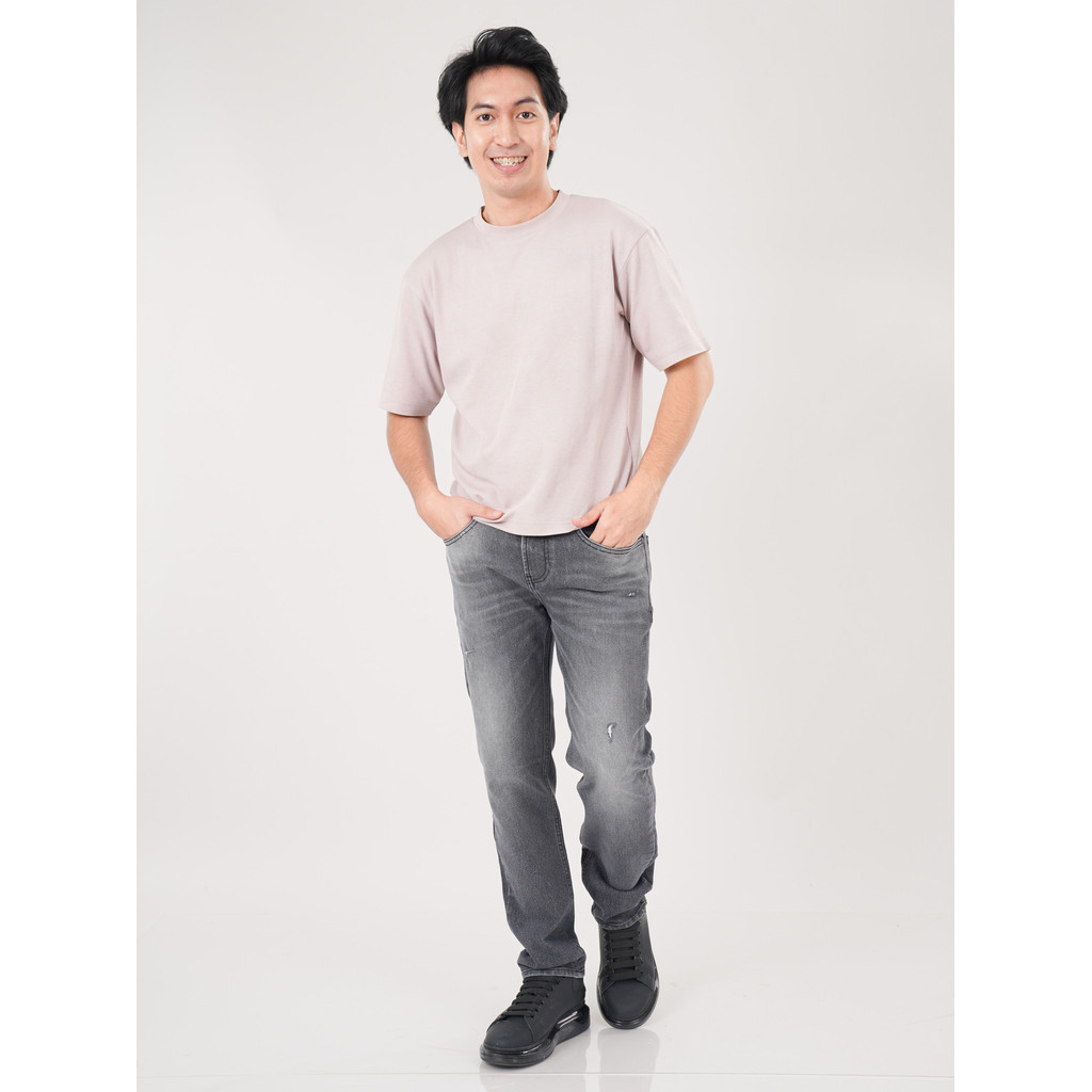Celana Jeans Denim Slim Fit Pria