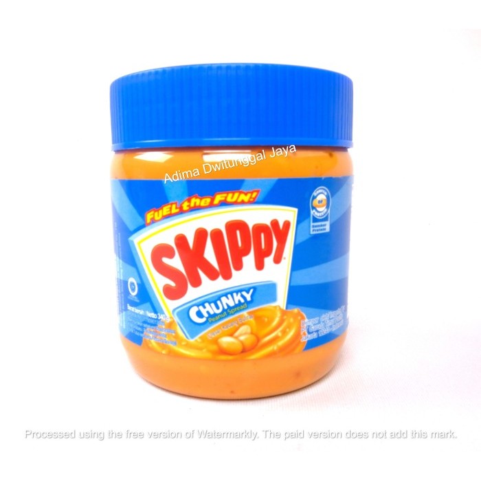 

SKIPPY Chunky Peanut Butter / Selai Kacang 340gr