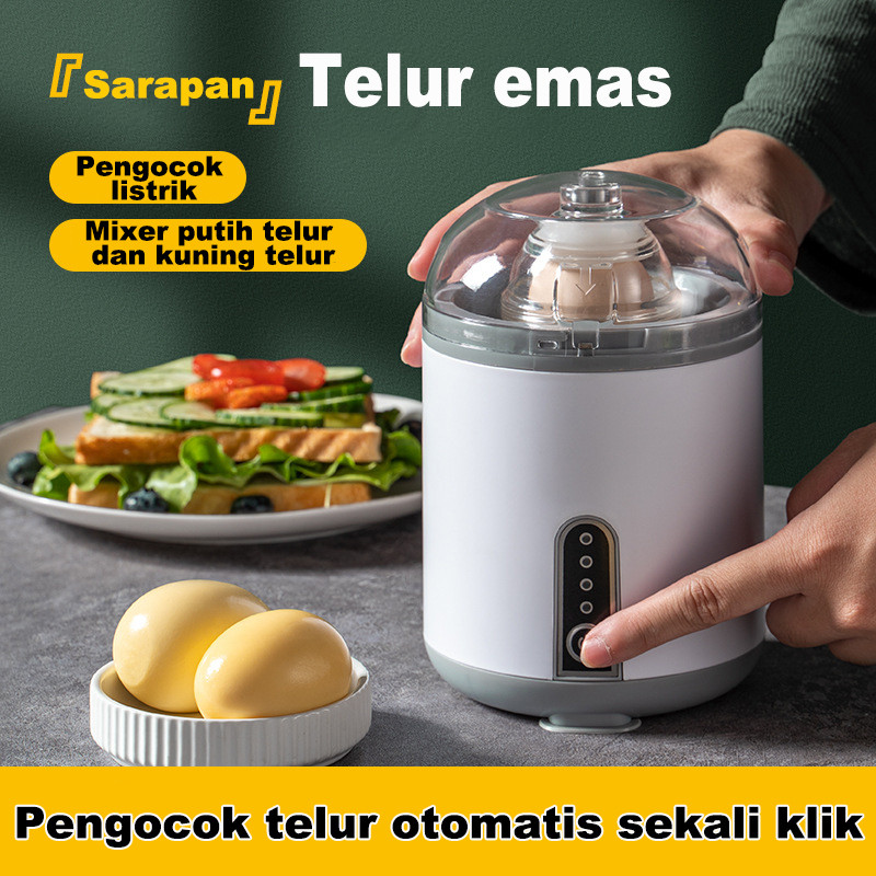 Pengocok telur elektrik/pencampur putih telur dan kuning telur/pengocok telur otomatis