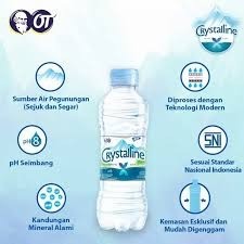 

Crystalin Air Mineral Kemasan Botol 330ml