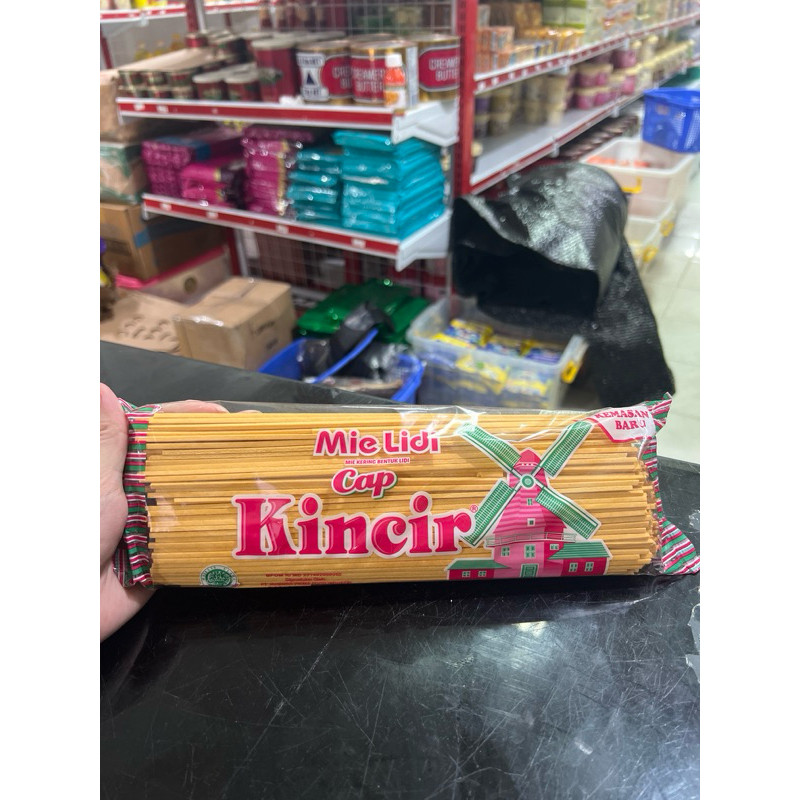 

[oddsolshop] pekanbaru/Mie Lidi Cap Kincir 500GR Mi Kering