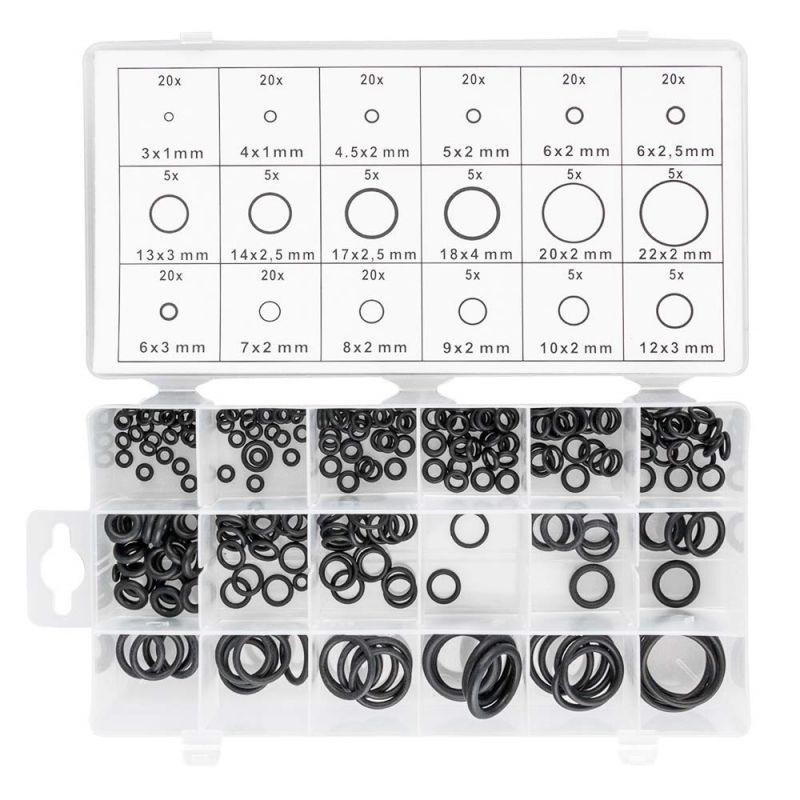 

Karet Rubber O-Ring Seal Tightening Repair Kit 225 PCS - E436