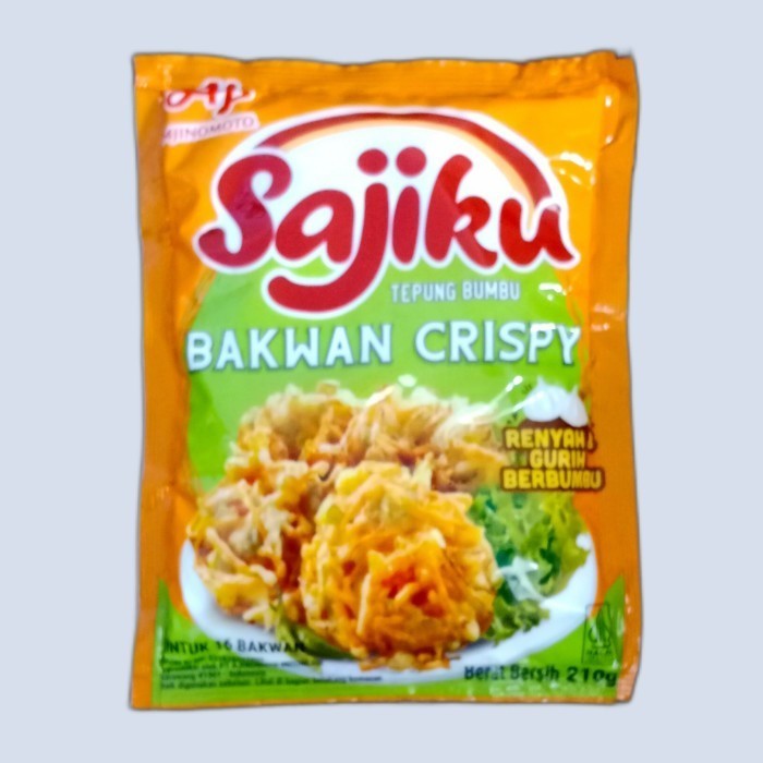 

NEW ITEM SAJIKU TEPUNG BAKWAN CRISPY 210G BAHAN MASAK