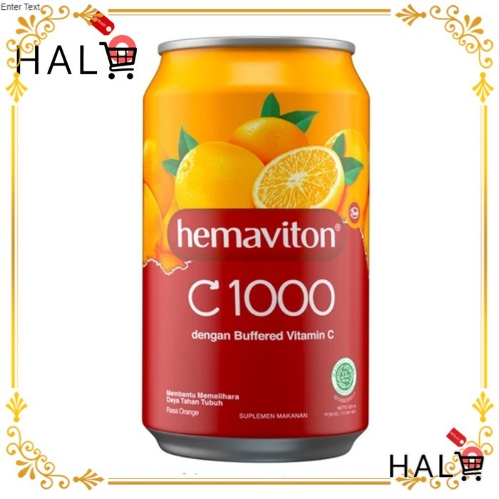 

NEW ITEM MINUMAN HEMAVITON C1000 ORANGE KLG 330ml