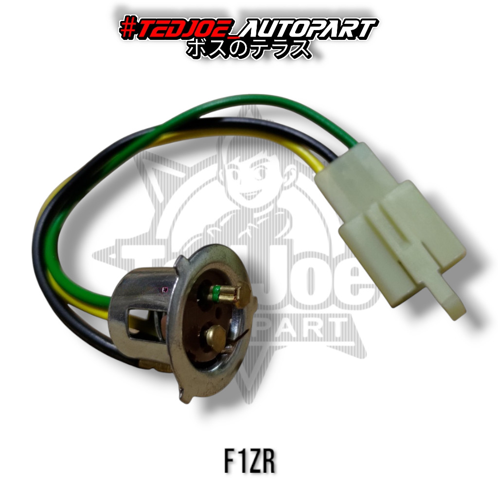 Kabel Fitting Lampu Depan Yamaha F1ZR | Soket Cop Lampu Depan F1ZR / Force1 / Poswan | Fiting Bohlam