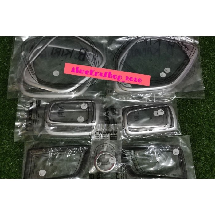 Paket Hemat Aksesoris Chrome Outlander Sport 2011 sd 2018