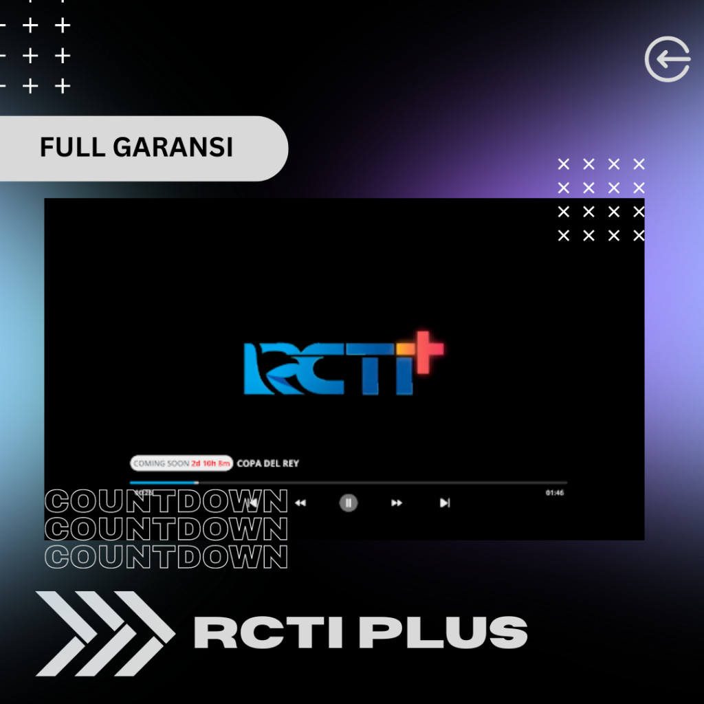 RCTI Plus Premium 1Bulan Superapp - RCTI+ Premium Android Ios SOftware - KP091024