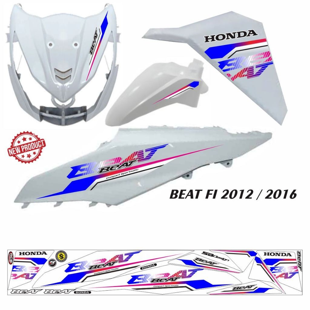 SETIKER LIS STRIPING MOTOR BEAT FI 2013 VARIASI / STRIPING BEAT FI 2015