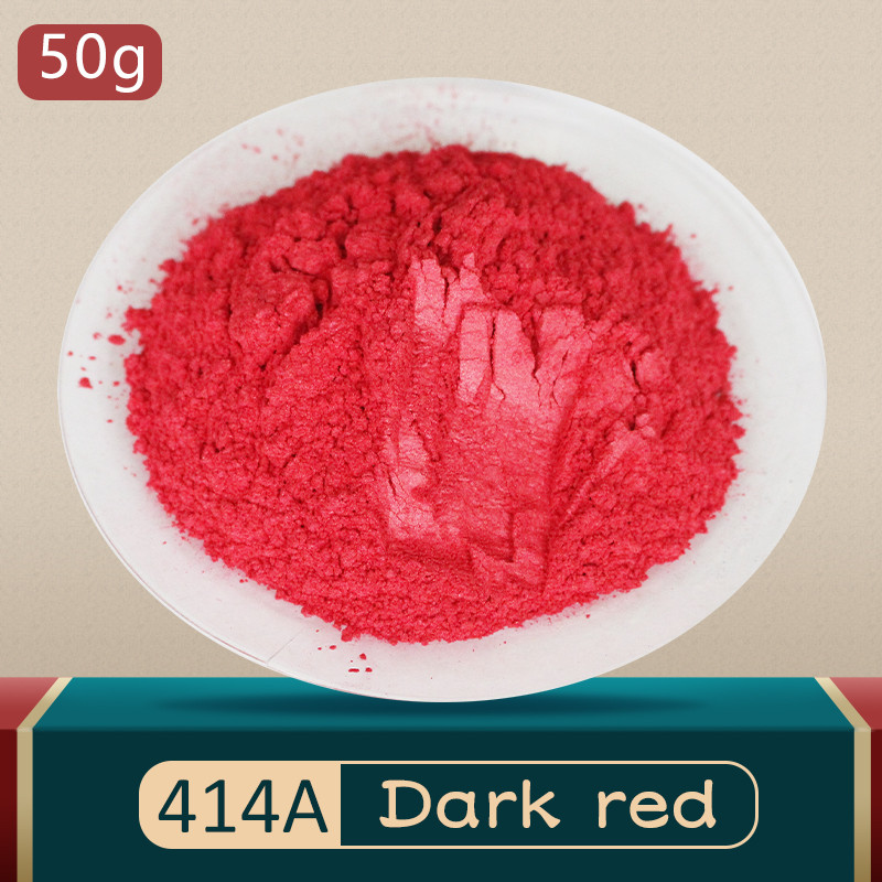 

Red Pigment Pearl Powder DIY Dye Colorant 50g for Leather Paint Coating Automotive Paint Nail Polish Art Handmade Painting Dust