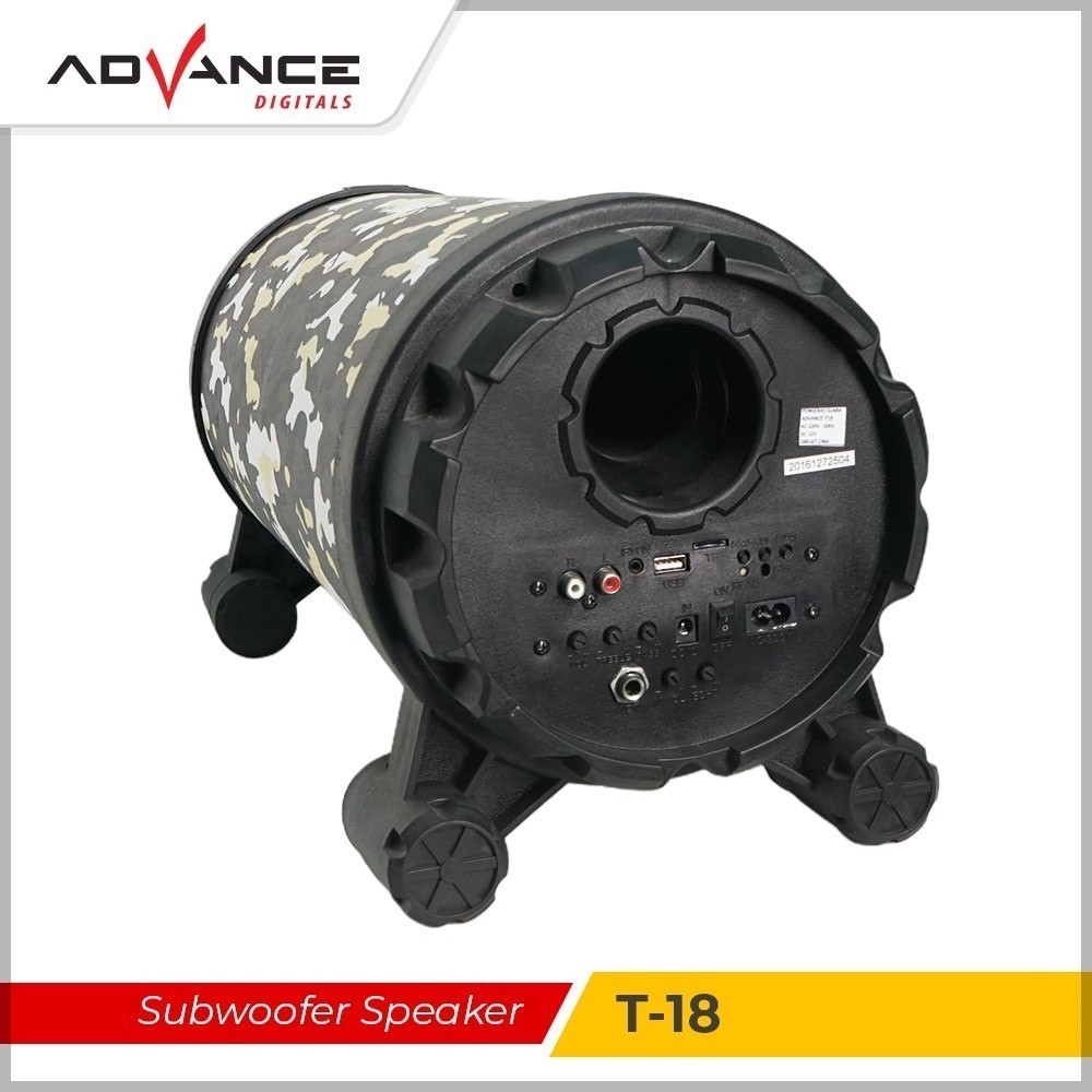 Speaker subwoofer advance bluetooth 8 inch T18 Speaker Subwoofer/Speaker Advance T18