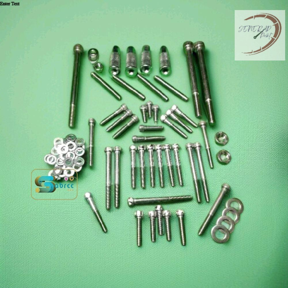 BAUT L STAINLESS BLOK BLOCK FULL MESIN FULL SET RX KING RXK RXZ RZR