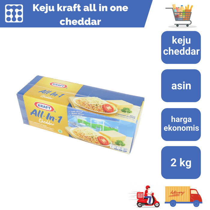 

KEJU KRAFT ALL IN ONE CHEDDAR 2KG