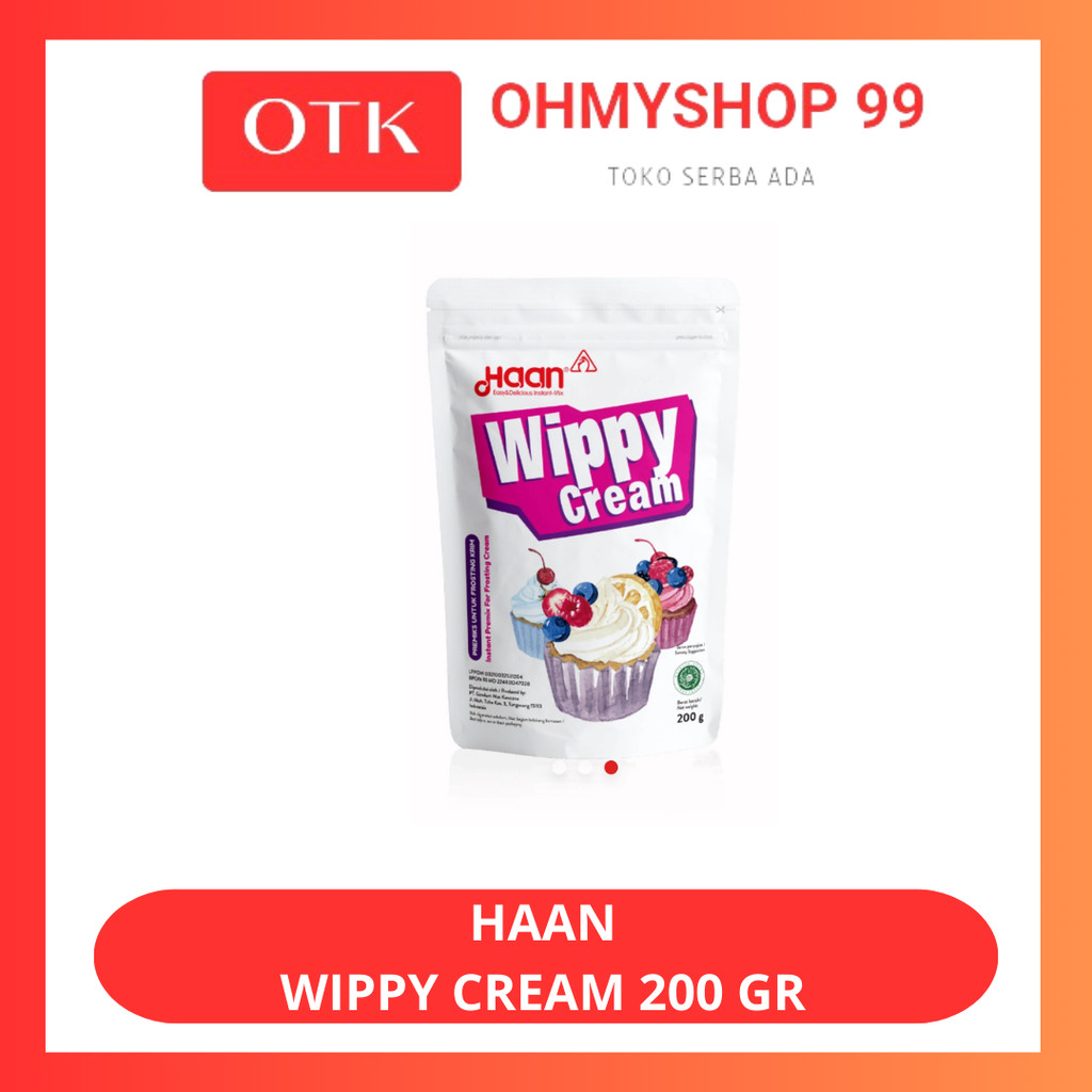 

Haan Wippy Cream 200gr Pouch