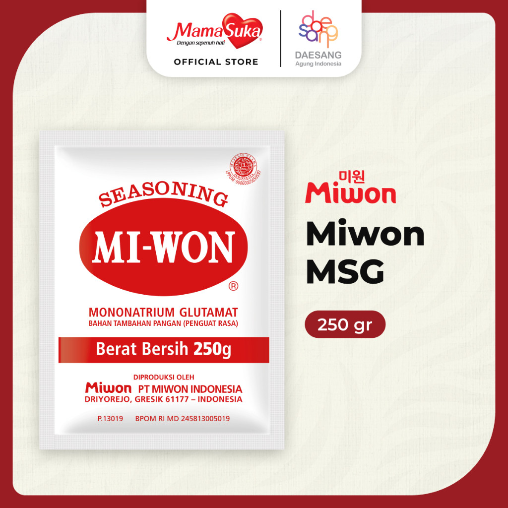 

Miwon MSG (M) 250 gr