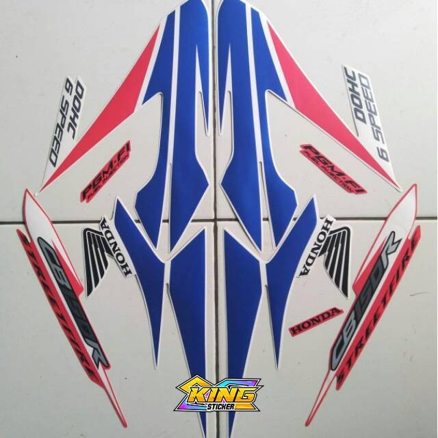Stiker striping honda CB150R 2014 belanda