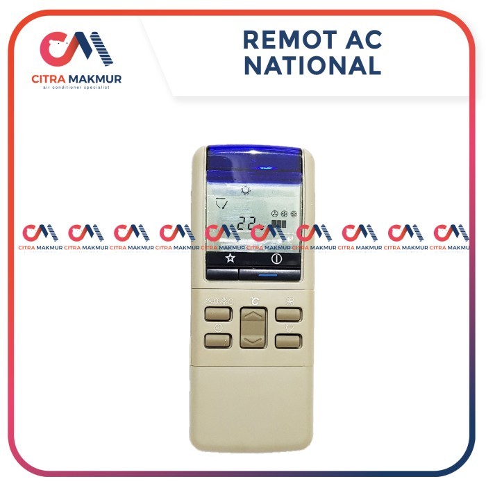 (FS) Remote AC National Nasional model lama tombol Original Remot
