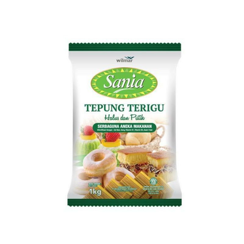 

TEPUNG SANIA /TEPUNG SERBAGUNA ANEKA MAKANAN 1KG - ABH