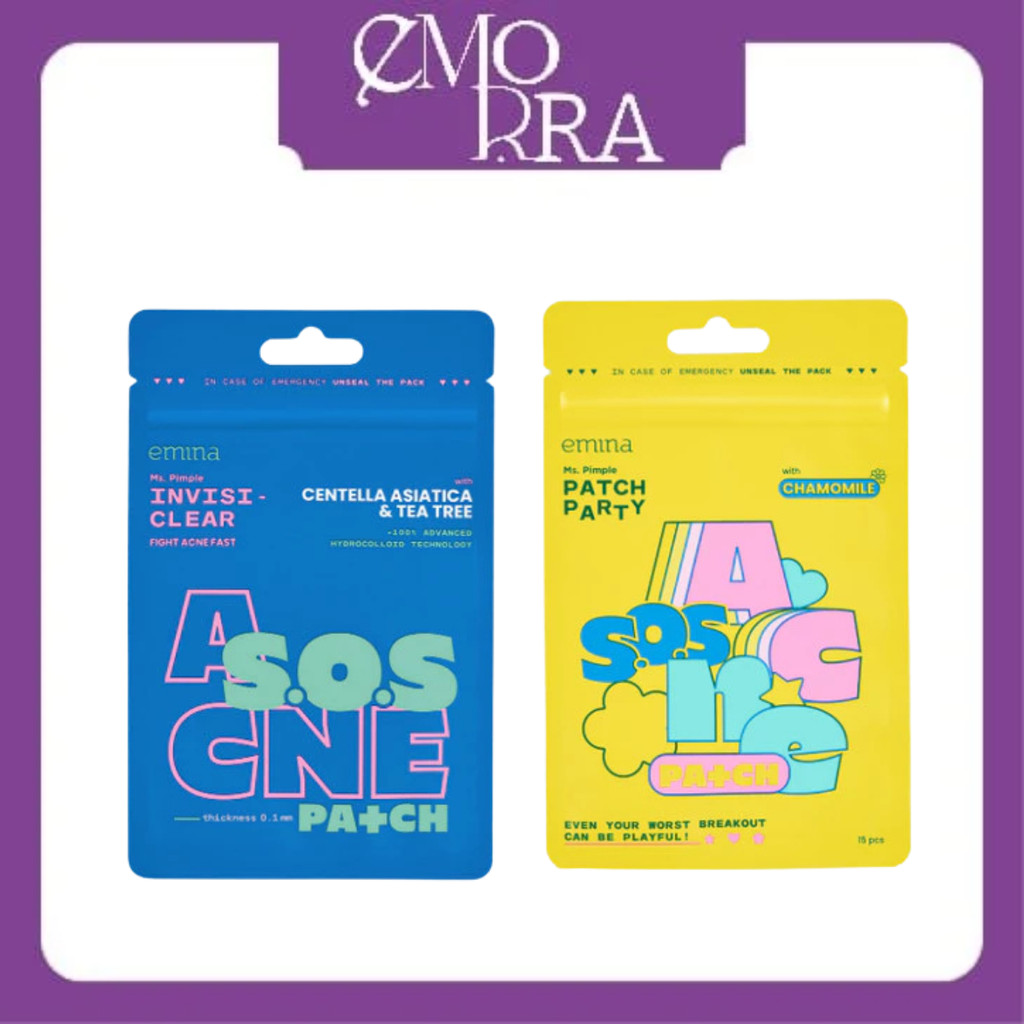 Emina Ms. Pimple Acne Patch Spot Treatment Sticker Penghilang Jerawat