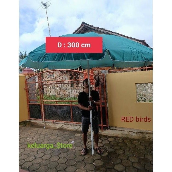 Payung PANTAI /PAYUNG CAFE JUMBO 60 in 300 cm - Polos