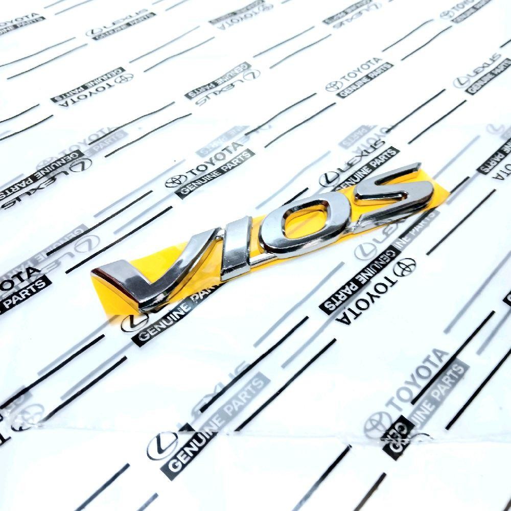 emblem logo tulisan Vios logo bagasi belakang Car Kendaraan