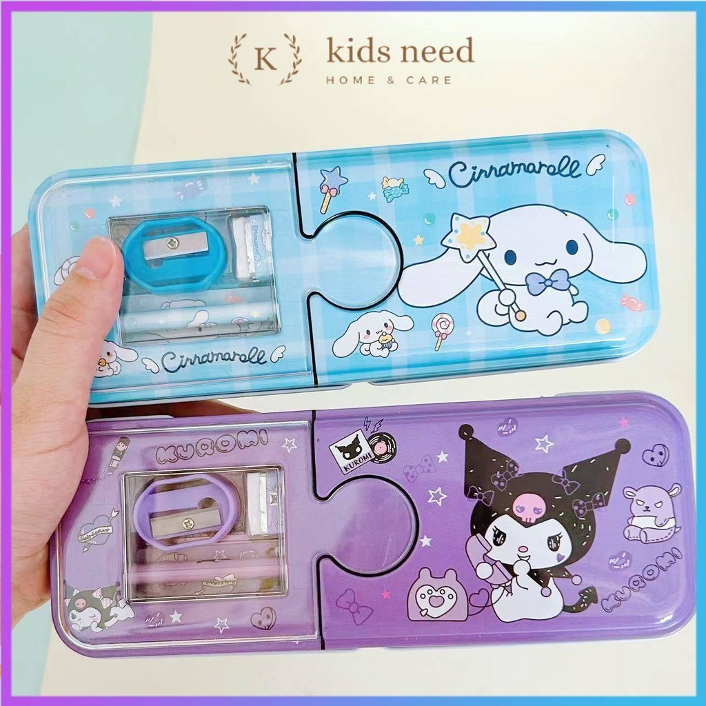 

(TERMURAH) Pensil Case Kaleng Rantang 3 Susun Ada ISI / Kotak Pensil Sleting / Tempat Pensil Kaleng White Board Karakter Lucu