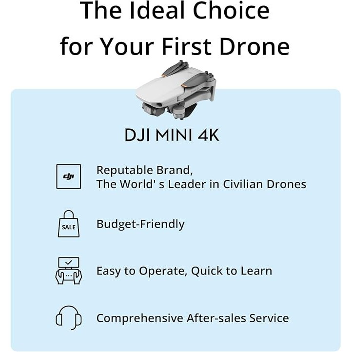 DJI Mini 4K - Camera Drone