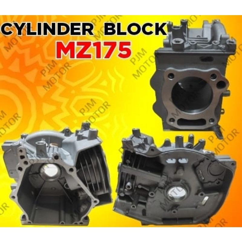 

MZ175 CYLINDER BLOCK BLOK BORING MESIN PENGERAK YAMAHA MZ 175 5.5HP 5.5PK amplas