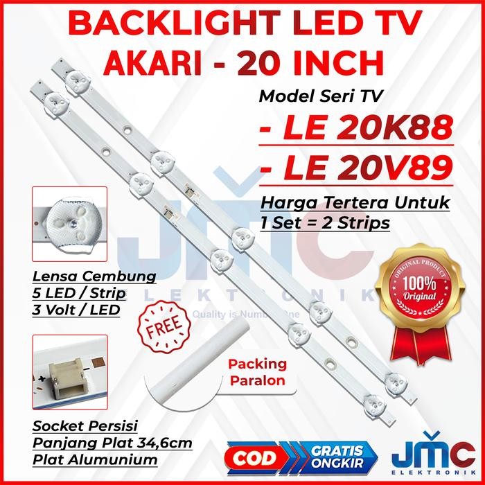 CT99 BACKLIGHT TV AKARI 20 INCH LE-20V89 LE-20K88ID LE20K88 LE20V89