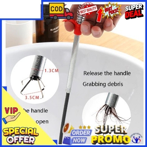 Bisa Cod Alat Pembersih Saluran Air Tersumbat / Alat Pembersih Wastafel Mampet / Pembersih Pipa Mamp