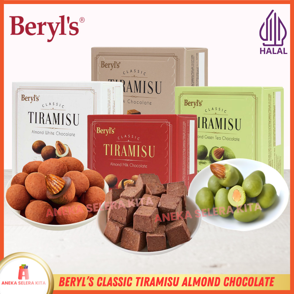 

Terbaru terlaris Beryls Classic Tiramisu Almond Milk Chocolate & Green Tea Chocolate 65gr