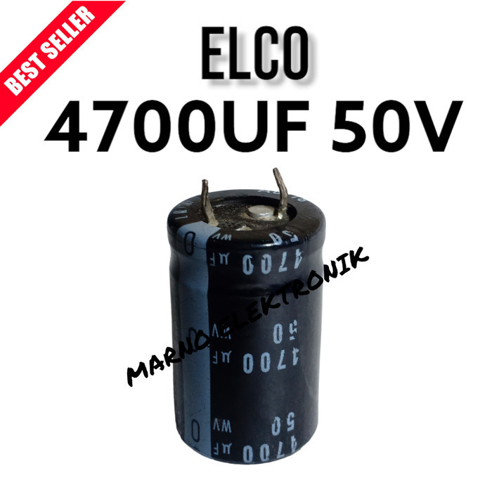 OSA99 KAPASITOR CAPASITOR ELCO 4700UF 50V 4700 UF 50 V ASLI ORI ORIGINAL