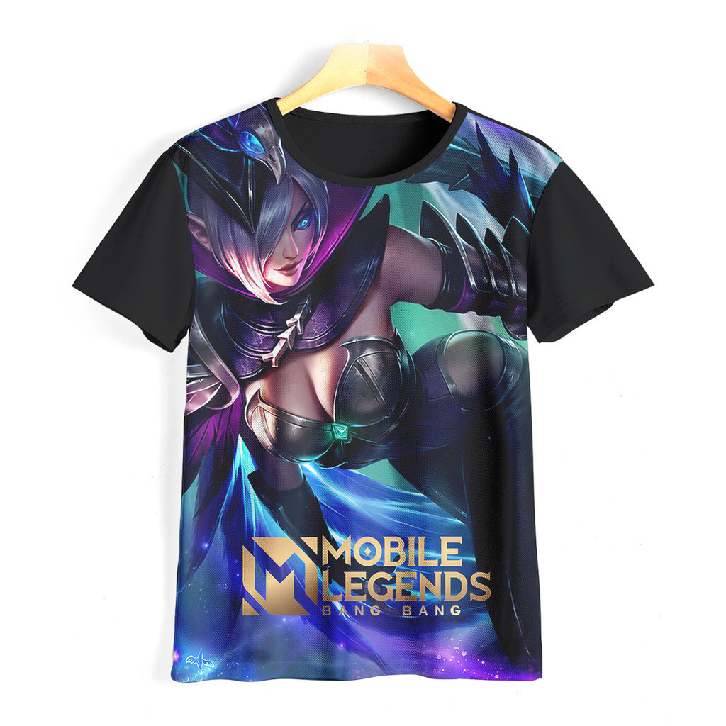Kaos Mobile Legends Keren dan Adem | Kaos Miya Mobile Legends Anak & Dewasa | 16SML Skin Mobile Lege