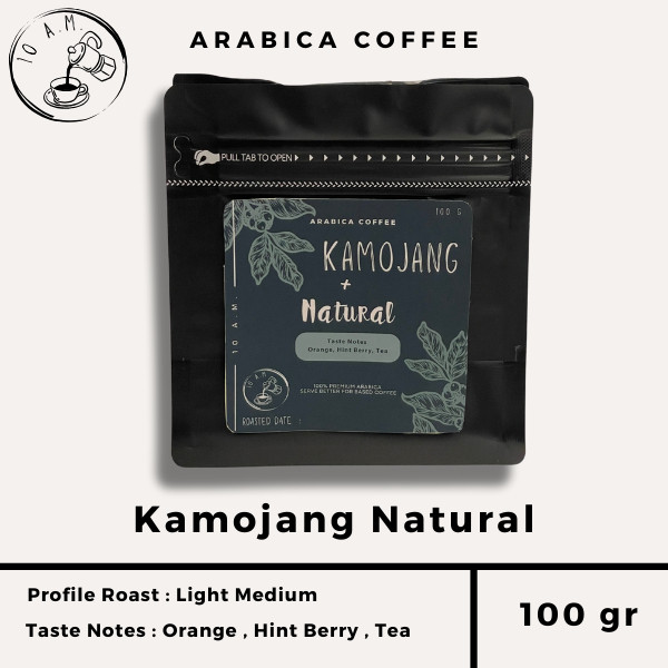 

10AM ROASTERY - Kopi Arabika Kamojang Natural (100 gr)