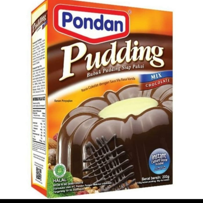 

Pondan Pudding 200 Gram Box