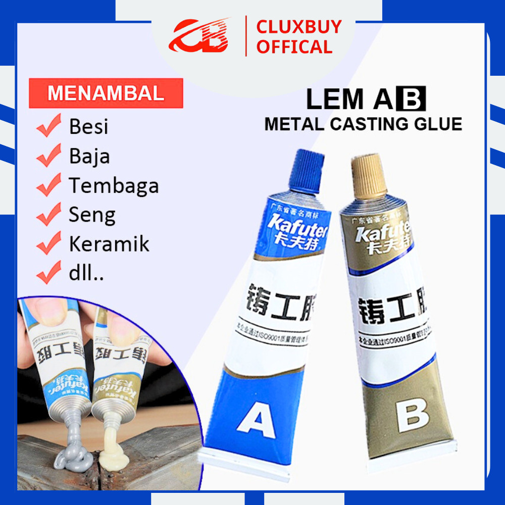 Lem AB, Lem besi solder AB, lem tahan panas super kuat, Lem logam anti bocor
