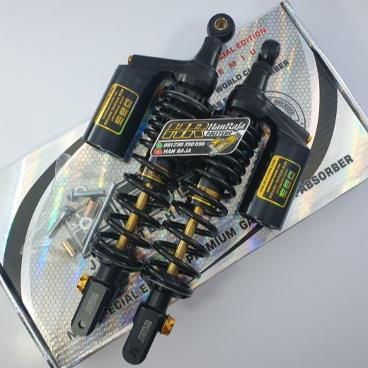 Shockbreaker DBS 711 G Sport NEW EDITION 365mm HONDA PCX 160 PCX 150 - FULL BLACK, 365mm