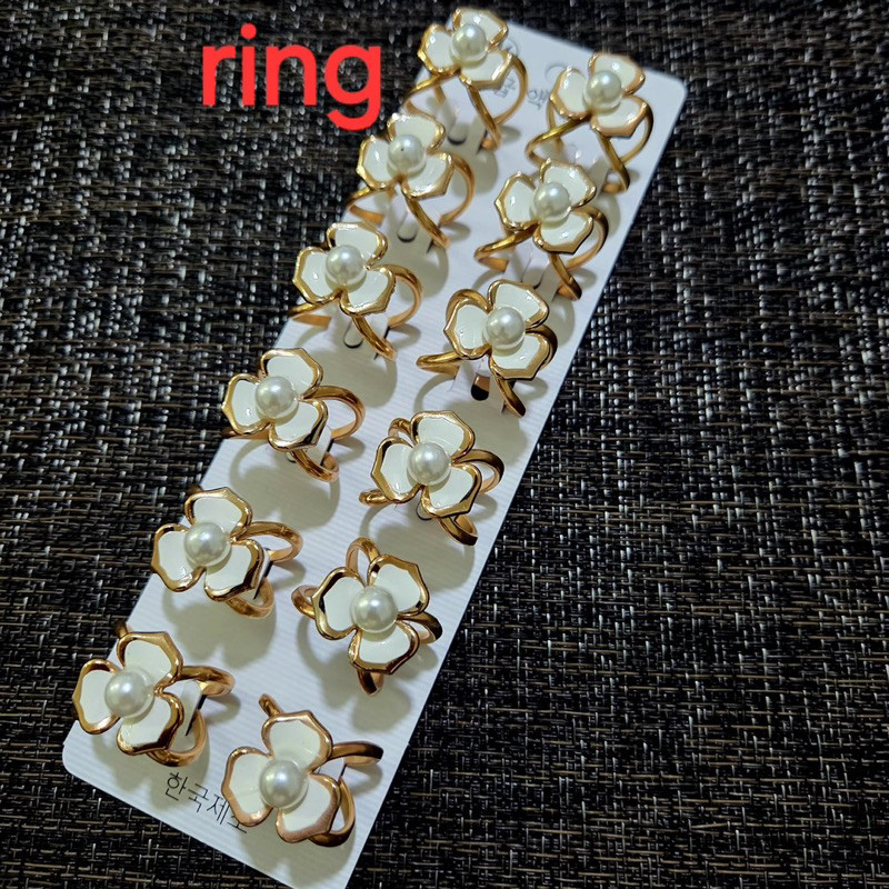 LUSINAN RING HIJAB BUNGA SEGITIGA ring hijab grosir ring hijab korea